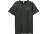 Amplified - Maglietta "Lineart Issues"" Per Uomo/Donna Unisex GD2165 (3XL) (Charcoal)"