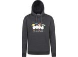 Mountain Warehouse - Felpa Con Cappuccio "Great British Weather"" Da Uomo MW4030 (Xs) (Charcoal)"