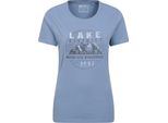 Mountain Warehouse - Maglietta "Lake District"" Da Donna MW4063 (44 It) (Blu Scuro)"