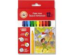 Pennarelli Koh-I-Noor 12 Colori