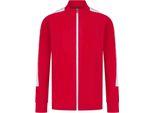 Finden & Hales - Giacca Da Ginnastica Da Uomo RW10102 (S) (Rosso/Bianco)