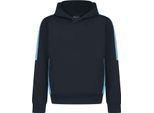 Finden & Hales - Felpa Con Cappuccio "Team"" Per Bambini RW9405 (146-152) (Blu Navy/Cielo)"