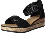 Rieker Sandali Donna/ Sandali Strappy Nero Sintetico Taglia: 38