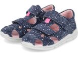 Mini Sandali Pepino Per Bambini Kasi In Pelle Scamosciata Color Blu Scuro Misura: 25