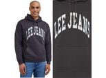 Lee Uomo, Felpa LL80RFON, S, Nero, Felpa Con Cappuccio, Felpa Con Cappuccio