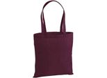 Westford Mill Premium Cotone Bag PC3200 (Taglia Unica) (Rosso Borgogna)