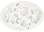Pentart Silicone Forma Stampo Di Colata, Coniglio