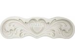 Pentart Silicone Mould Stampo Di Colata, Decorazione Cuore Decorativo