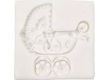 Pentart Silicone Forma Stampo Per Colata, Carrozzina