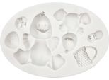 Pentart Silicone Mould Stampo Per Colata, Galline