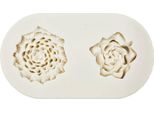 Pentart Silicone Mould Stampo Per Colata, 2 Peonie