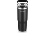 Tazza Termica Arendo, Thermal Mug 900 Ml, Tazza Da Caffè Con Coperchio In Acciaio Inox 0,9 L, Acciaio Inox, Coperchio (Senza Bpa), Mantiene Il Caldo Per 12 Ore E Il Freddo Per 6 Ore, A Doppia Parete, Cannuccia Integrata, 100% A Prova Di Perdite, Coffee-To-Go
