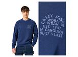 Wrangler Herren, Felpa Casey Jones Sweatshirt, M, Blau, Ralph, Lauren, Pullover