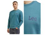 Lee Herren, Felpa Sws, Xxl, Blau, Kapuzenpullover, , Felpa Con Cappuccio