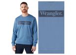 Wrangler Herren, Felpa Seasonal Crew, Xxl, Blau, Ralph, Lauren, Pullover