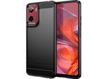 Tech-Protect Tpucarbon Motorola Moto G05 / E15 Nero