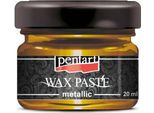Pentart - Wachspaste Pasta Di Cera Metallizzata - Oro Miele/ Honiggold