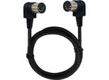 SYSTEM-S Cavo Midi 3 M Din 5 Pin Da Spina A Spina Ad Angolo