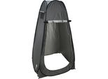 1.09 Tenda Spogliatoio Pop Up Con Cerniera - Circa 190 X 110 Cm - Tenda Da Campeggio Per Toilette In Grigio