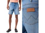 Wrangler Uomo, Pantaloncini Frontier Short, Vestibilità Regolare, W31, Blu, Pantaloncini, Pantaloni,