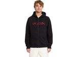 Volcom Watanite Pile Con Zip Integrale Nero L Uomo Nero L