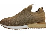 Scarpe Slip-On Da Donna La Strada In Oro, Numero 39