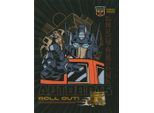 Transformers - Stampa Su Tela "Autobots Roll Out!"" PM11702 (80 Cm X 60 Cm) (Nero/Blu/Arancione)"
