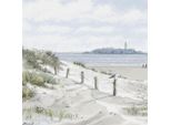 Richard Macneil - Stampa Su Tela "White Sands Ii"", In Legno PM11841 (40,5 Cm X 40,5 Cm X 4 Cm) (A Colori)"