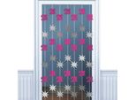Amscan - Shimmer - Decorazione Per Porta, 21° Compleanno SG28408 (Taglia Unica) (Rosa/Bianco)