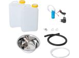 230V Mini Cucina Kit Di Vendita Lavello 28Cm Integrato Barwig Cromo 19 Litri
