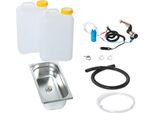 Kit Lavello Da Campeggio 12V Lavello 325X176X100Mm 19 Litri Vito T5