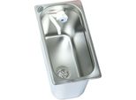 Lavello In Acciaio Inox Lavello Da Campeggio Lavello Integrato + Scarico 325X176X200