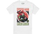 Spider-Man - Maglietta "Vs"" Da Uomo TV14932 (5XL) (Bianco)"