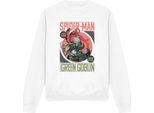 Spider-Man - Felpa "Vs"" Per Uomo/Donna Unisex TV14976 (Xxl) (Bianco)"
