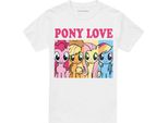My Little Pony - Maglietta "Pony Love"" Da Uomo TV15022 (Xl) (Bianco)"