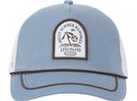 Scotch & Soda Cap Luna Island Adjustable Trucker Hat Dark Brown Marrone
