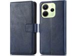 Imoshion Cover Per Xiaomi Redmi Note 14 (4G) - Flip Cover Libreria Flip - Colore Blu Scuro
