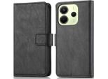 Imoshion Custodia Per Xiaomi Redmi Note 14 (4G) - Flip Cover Bookcase Flip - Nero