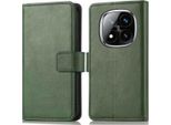 Imoshion Custodia Per Xiaomi Redmi Note 14 Pro (4G) - Flip Cover Libreria Flip - Verde