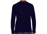 Gildan - Uomo/Donna - Maglietta Unisex A Maniche Lunghe "Softstyle"" RW9472 (3XL) (Blu Navy)"