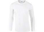 Gildan - Uomo/Donna - Maglietta Unisex A Maniche Lunghe "Softstyle"" RW9472 (3XL) (Bianco)"