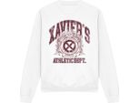 Marvel - Felpa "X-Men Athletic Dept"" Per Uomo/Donna Unisex TV15201 (S) (Bianco)"