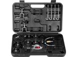 Kit Di Spurgo Freni Da 12 Pezzi - Spurgo Master Freni - Set Di Adattatori Per Lo Spurgo Dei Freni Per La Riparazione E La Manutenzione Dell'automobile