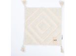 Home Deluxe Copricuscino A Rombi Con Pompon Jara - Crema I Copricuscino Copricuscino Copricuscino