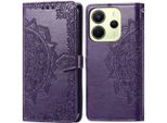 Xiaomi Redmi Note 14 Cover - Pelle Finta - Flip Cover Imoshion - Viola