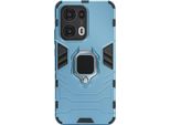 Avizar, Cover Per Oppo Reno 13 Pro Con Supporto Ad Anello Antiurto, Blu