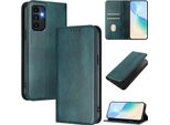 Custodia Per Samsung Galaxy A13/A04S/A04/M13 5G, Custodia In Pelle Vintage Con Protezione Rfid, Slot Per Carte, Supporto Verde