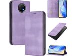 Custodia Per Xiaomi Redmi Note 9T, Custodia In Pelle Vintage Con Protezione Rfid, Slot Per Schede, Supporto Viola