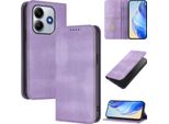 Custodia Per Xiaomi Redmi Note 14 5G, Custodia In Pelle Vintage Con Protezione Rfid, Slot Per Schede, Supporto Viola