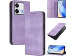 Custodia Per Xiaomi Redmi Note 13 5G, Custodia In Pelle Vintage Con Protezione Rfid, Slot Per Schede, Supporto Viola